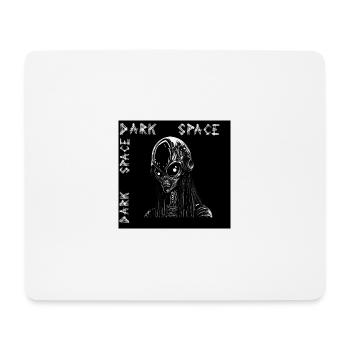 Unveiling the Sinister Extraterrestrial: A Dark At - Mouse Pad (horizontal) - white - Front
