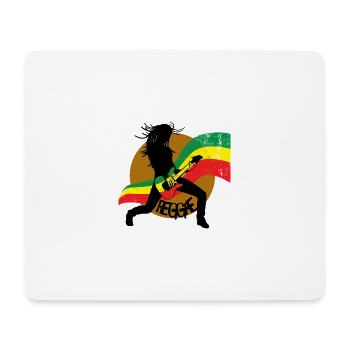 Reggae eu - Mouse Pad (horizontal) - white - Front