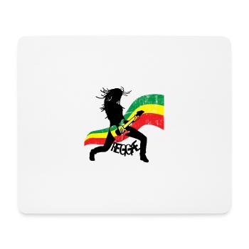 Reggae eu - Mouse Pad (horizontal) - white - Front