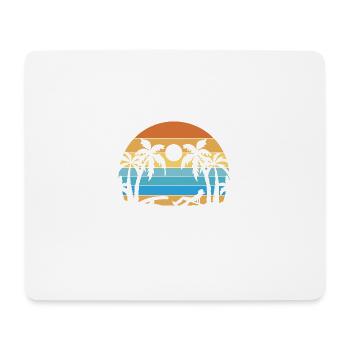 Teacher Summer Recharge Required Last Day Of - Mouse Pad (horizontal) - white - Front