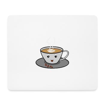 coffee cup - Mouse Pad (horizontal) - white - Front