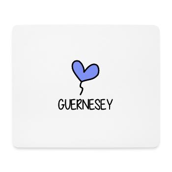 GUERNSEY. UNITED KINGDOM. ENGLAND - Mouse Pad (horizontal) - white - Front