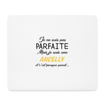 Je Ne Suis Pas Parfaite Mais Je Suis Une Ancell... - Tapis de souris (format paysage) - blanc - Devant