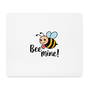 Bee Mine - Mouse Pad (horizontal) - white - Front