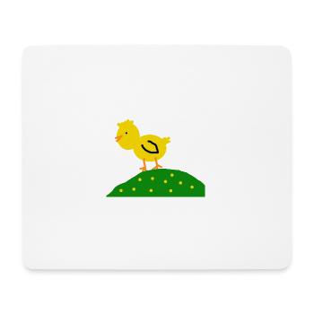 Chicken - Mouse Pad (horizontal) - white - Front