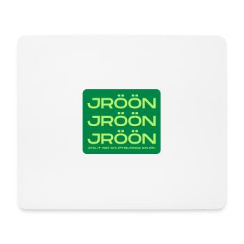 Jröön Schötzejonge Schützen Schützenfest Köln - Mousepad (Querformat) - Weiß - Vorne