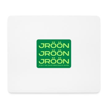 Jröön Schötzemäädche Schützen Schützenfest Köln - Mousepad (Querformat) - Weiß - Vorne
