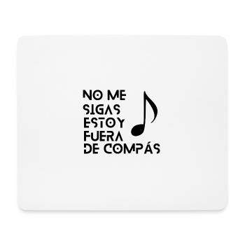 Collection "Don't Follow Me I'm Out of Compás" - Mouse Pad (horizontal) - white - Front