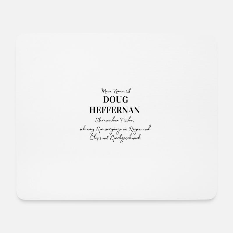 King of Queens: Doug Heffernan - Mousepad (Querformat) - Weiß