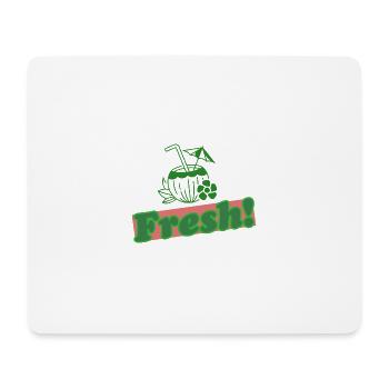 Fresh! 6.0 - Mouse Pad (horizontal) - white - Front