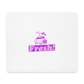 Fresh! 2.0 - Mouse Pad (horizontal) - white - Front