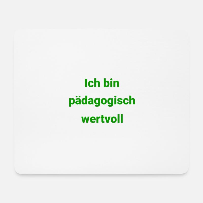 Pädagogik Erziehung Erzieherin Pädagogin - Mousepad (Querformat) - Weiß