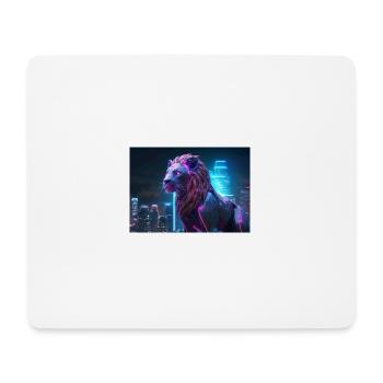 Neon King - Mouse Pad (horizontal) - white - Front