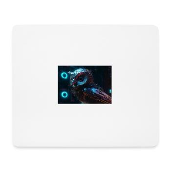 Owl of Tomorrow - Mouse Pad (horizontal) - white - Front
