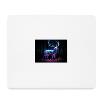 Futuristic Stag - Mouse Pad (horizontal) - white - Front