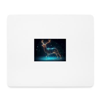 Geometric Forest - Mouse Pad (horizontal) - white - Front