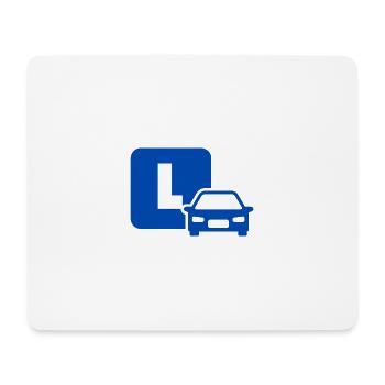blaues L - Lili - Mousepad (Querformat) - Weiß - Vorne