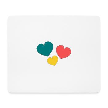 PAAR. ICH HABE GERADE GEHEIRATET. Junggesellinnenabschied. VALENTINSTAG. LIEBE. - Mousepad (Querformat) - Weiß - Vorne