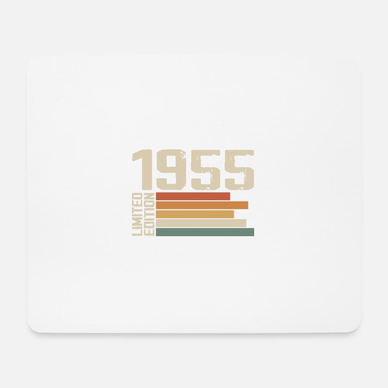 1955 Vintage - Retro 1955 Geburtstagsgeschenk 1955 - Mousepad (Querformat) - Weiß