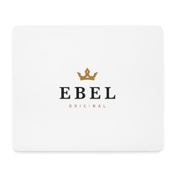 Ebel Original Familienlogo - Mousepad (Querformat) - Weiß - Vorne