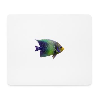 Coral fish - Mouse Pad (horizontal) - white - Front