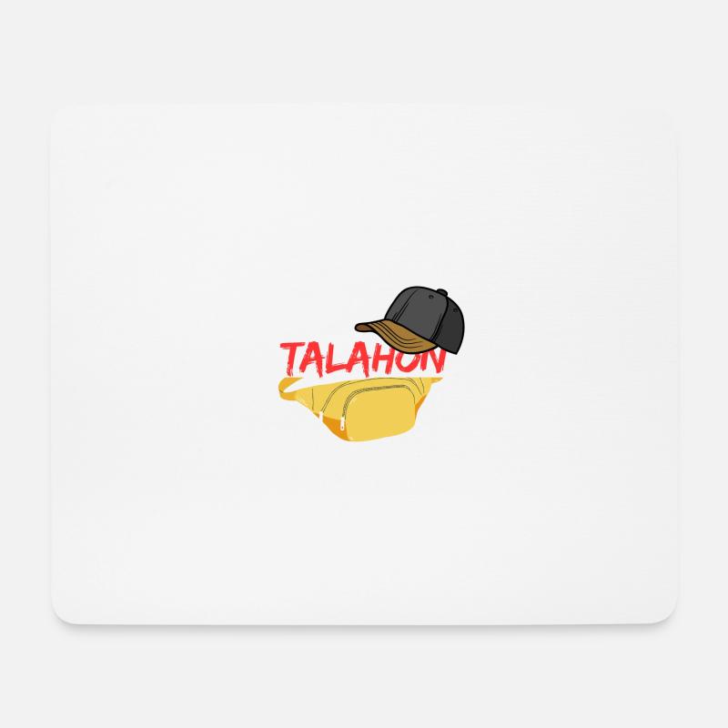 Talahon - Mousepad (Querformat) - Weiß