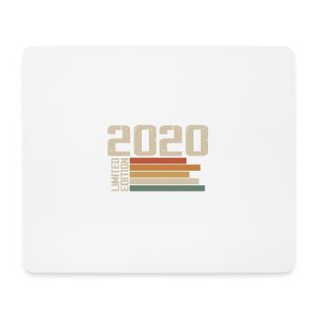 2020 Vintage - Retro 2020 Geburtstagsgeschenk 2020 - Mousepad (Querformat) - Weiß - Vorne