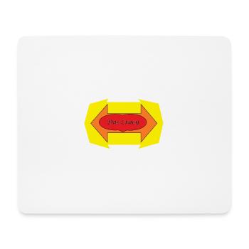 Das Crazy Comic-Arcade Design - Mousepad (Querformat) - Weiß - Vorne