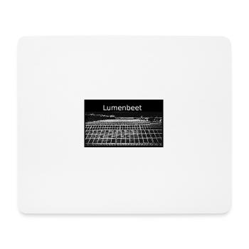 Lumenbeet - Mousepad (Querformat) - Weiß - Vorne