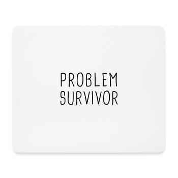 Problem Survivor - Mousepad (Querformat) - Weiß - Vorne