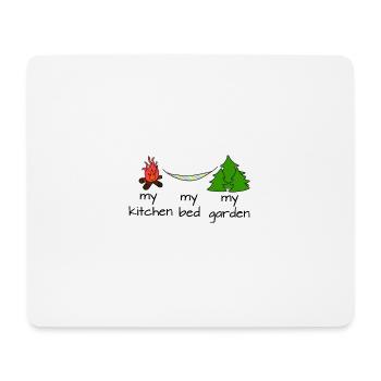 Outdoor - Mousepad (Querformat) - Weiß - Vorne