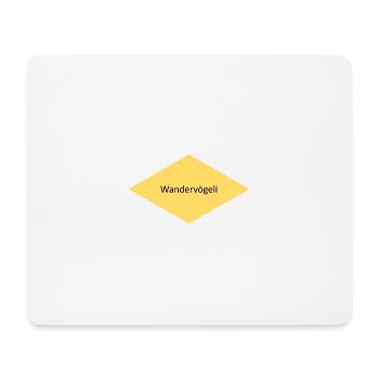 Wandervögeli - Mousepad (Querformat) - Weiß - Vorne