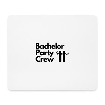 Bachelor Party Crew - Mousepad (Querformat) - Weiß - Vorne