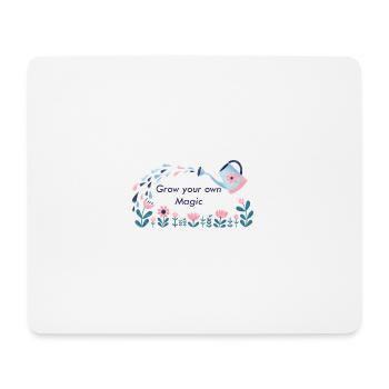 MAGIC GARDEN ohne Hintergrund - Mousepad (Querformat) - Weiß - Vorne