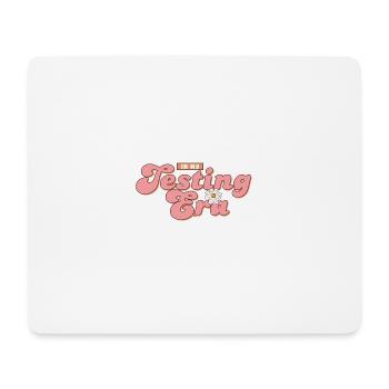 In My Testing Era Testing Day School Teaching - Mouse Pad (horizontal) - white - Front