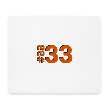 BB33 - Mouse Pad (horizontal) - white - Front