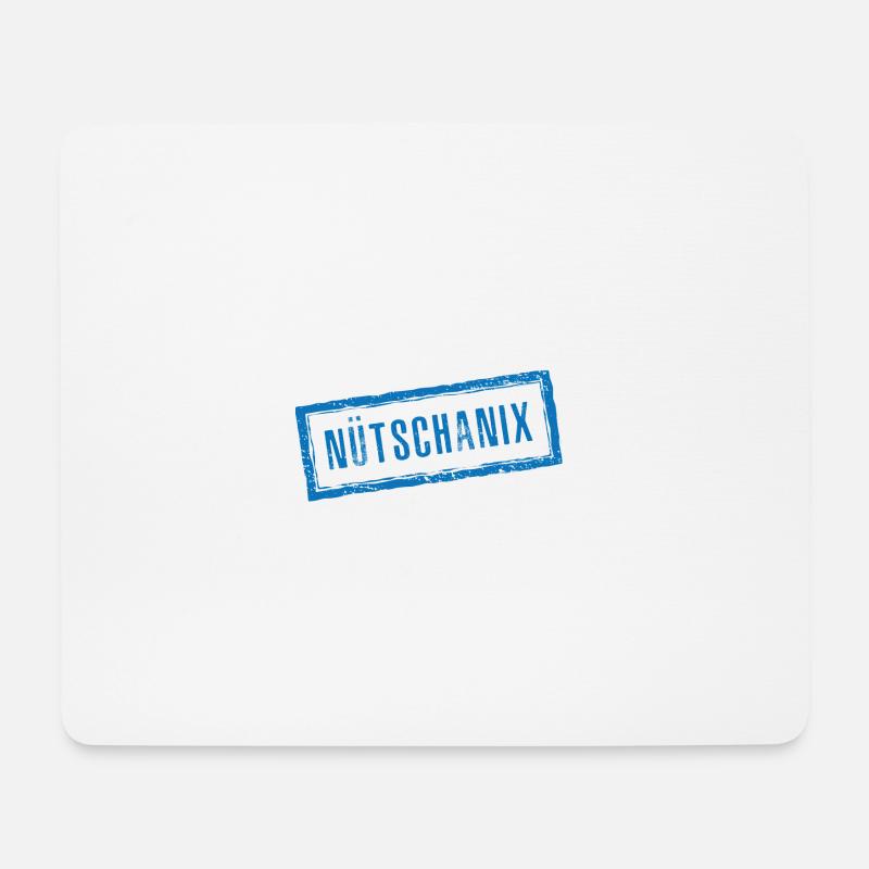 Nütschanix - Mouse Pad (horizontal) - white