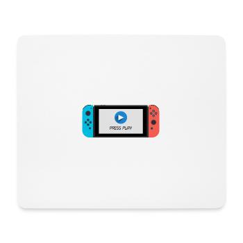 Switch - Mousepad (Querformat) - Weiß - Vorne