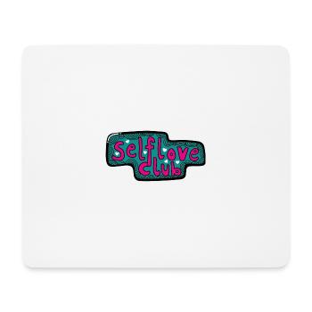Selflove Club - Mouse Pad (horizontal) - white - Front