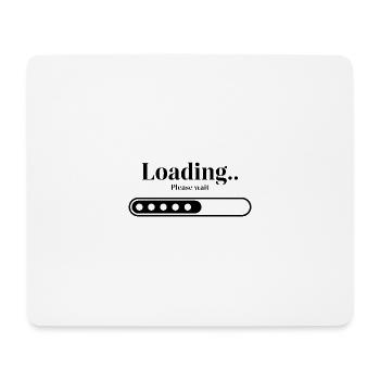 Loading... Please wait - Mouse Pad (horizontal) - white - Front