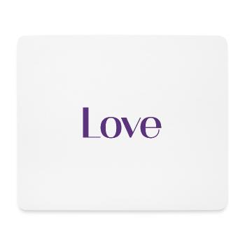 I LOVE YOU. LOVE. COUPLE. JUST MARRIED. bachelorette party. LOVE - Mouse Pad (horizontal) - white - Front