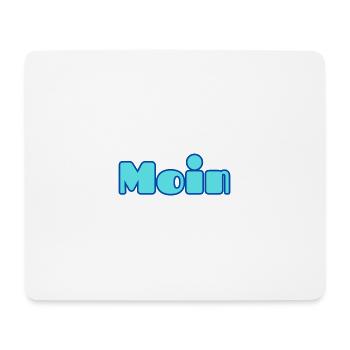 Moin - Mousepad (Querformat) - Weiß - Vorne
