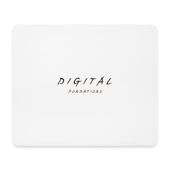 Digital Fondations - Tapis de souris (format paysage) - blanc - Devant