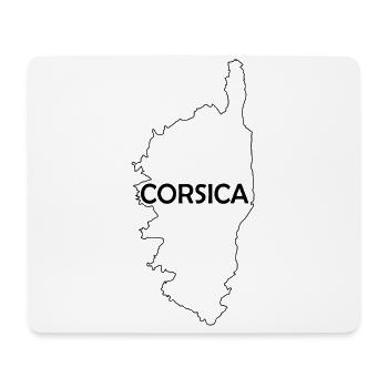 Corsica Island France Map - Mousepad (Querformat) - Weiß - Vorne