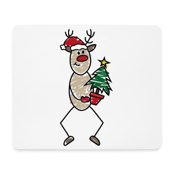Weihnachten - Mousepad (Querformat) - Weiß - Vorne