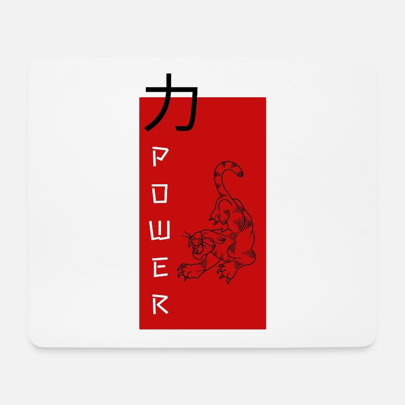Panther POWER - Mouse Pad (horizontal) - white