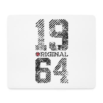 62ND BIRTHDAY VINTAGE ORIGINAL 1964 - Mouse Pad (horizontal) - white - Front