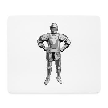 knight - Mouse Pad (horizontal) - white - Front