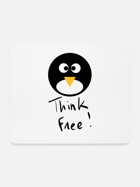 pingoo-002 - Mouse Pad (horizontal) - white