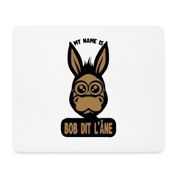 ane bob says humor funny quote 1511 - Mouse Pad (horizontal) - white - Front